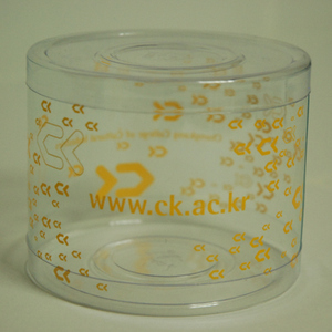 CK 투명원통[재질:PVC]주문제작샘플